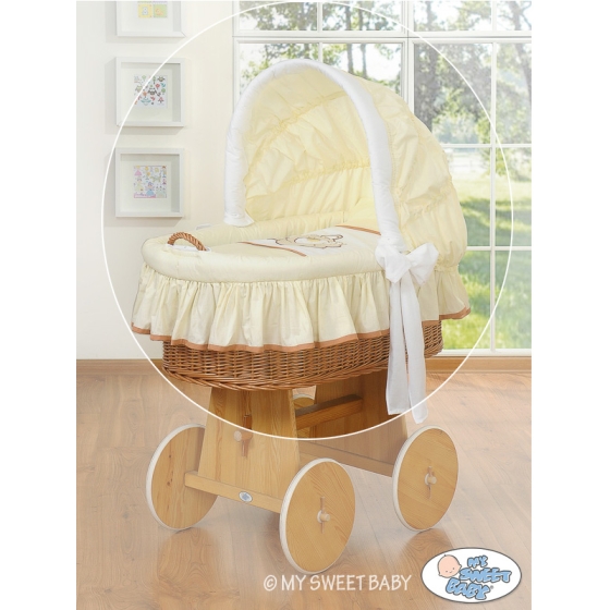 New Replacement Bedding Set Covers for Wicker Crib no. 58962-804 or 78962-804