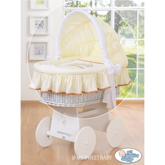 New Replacement Bedding Set Covers for Wicker Crib no. 58962-804 or 78962-804
