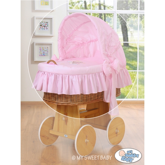 New Replacement Bedding Set Covers for Wicker Crib no. 58962-806 or 78962-806