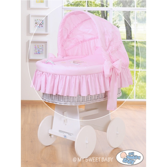 New Replacement Bedding Set Covers for Wicker Crib no. 58962-806 or 78962-806