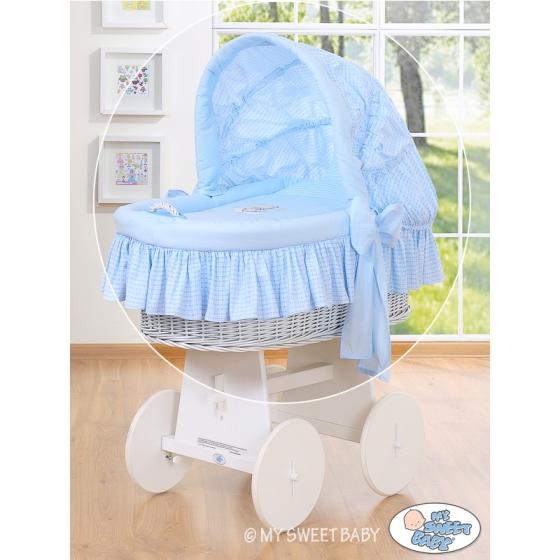 New Replacement Bedding Set Covers for Wicker Crib no. 58962-807 or 78962-807