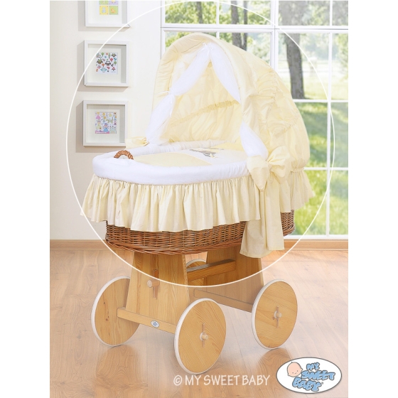 New Replacement Bedding Set Covers for Wicker Crib no. 58962-813 or 78962-813