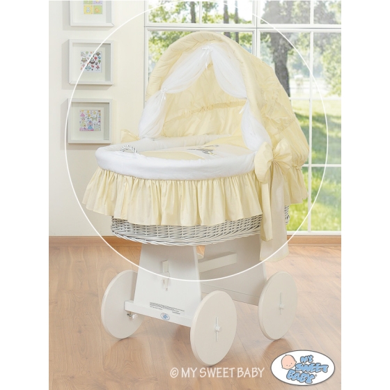 New Replacement Bedding Set Covers for Wicker Crib no. 58962-813 or 78962-813