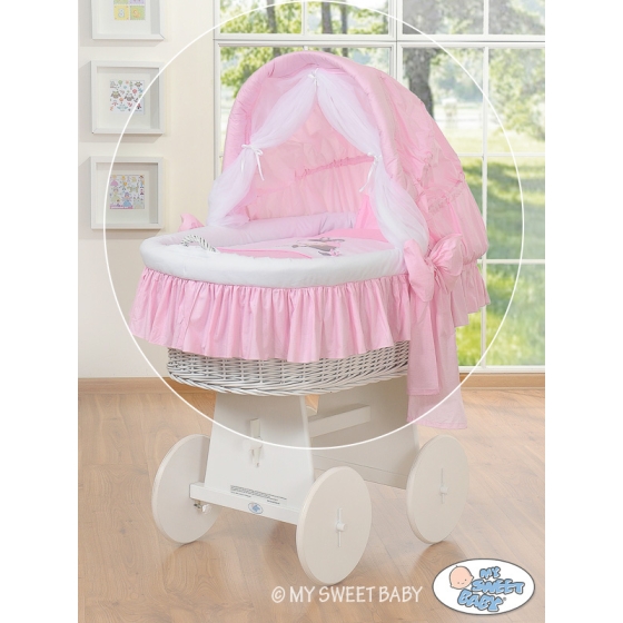 New Replacement Bedding Set Covers for Wicker Crib no. 58962-814 or 78962-814