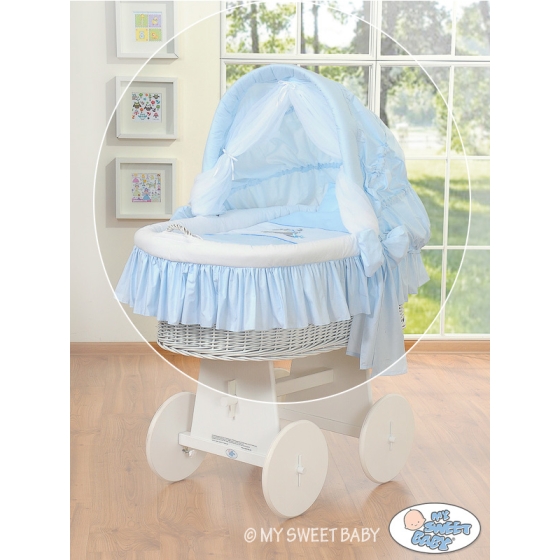 New Replacement Bedding Set Covers for Wicker Crib no. 58962-815 or 78962-815