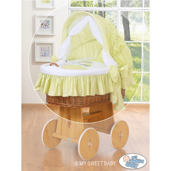 New Replacement Bedding Set Covers for Wicker Crib no. 58962-816 or 78962-816
