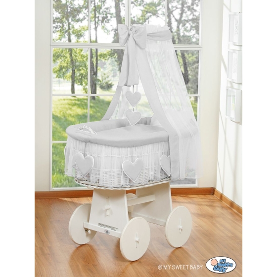 New Replacement Bedding Set Covers for Wicker Crib no. 59582-523 or 79582-523