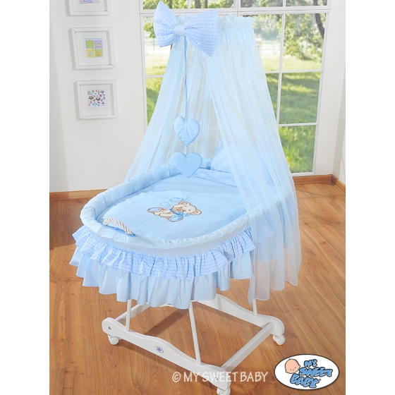 New Replacement Bedding Set Covers for Wicker Crib no. 99690e-323 or 79690e-323