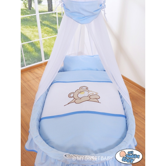 New Replacement Bedding Set Covers for Wicker Crib no. 99690e-803 or 79690e-803