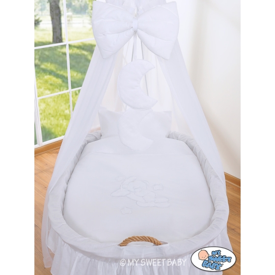 New Replacement Bedding Set Covers for Wicker Crib no. 99690e-812 or 79690e-812