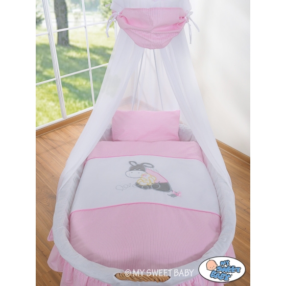 New Replacement Bedding Set Covers for Wicker Crib no. 99690e-814 or 79690e-814