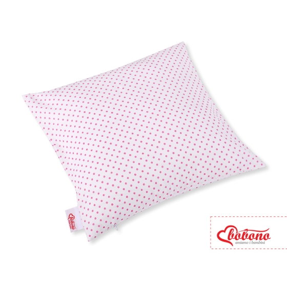 Pillow case - pink dots