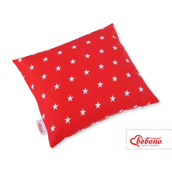 Pillow case - Stars red