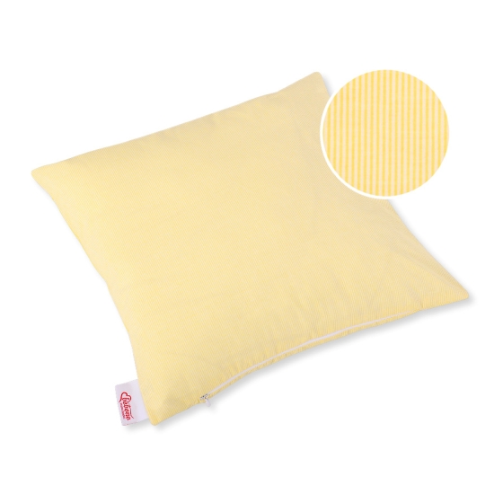 Pillow case - yellow stripes