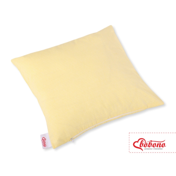Pillow case - yellow stripes