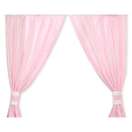 Pink Curtains for baby room- Little Prince/Princess