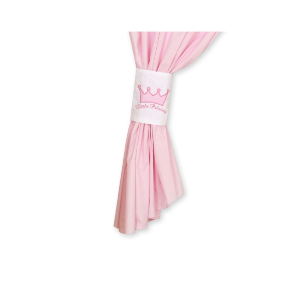 Pink Curtains for baby room- Little Prince/Princess