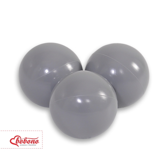Plastic balls for the dry pool 50 pcs - gray