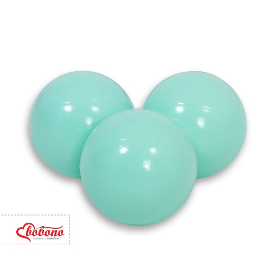 Plastic balls for the dry pool 50pcs - aqua