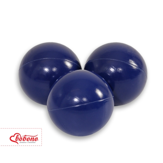 Plastic balls for the dry pool 50pcs - dark navy