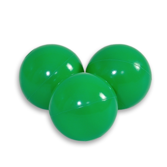 Plastic balls for the dry pool 50pcs - green