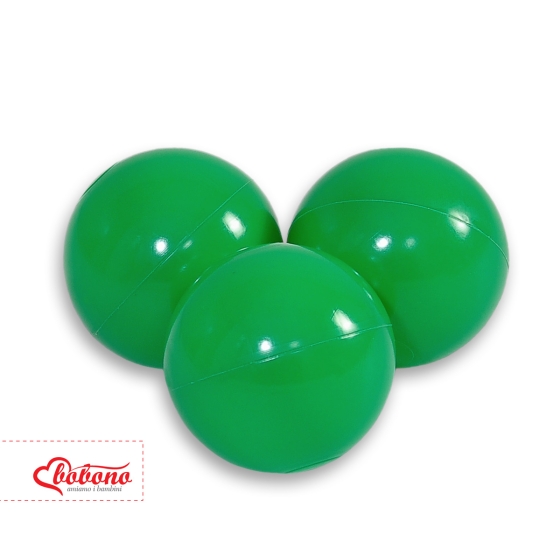 Plastic balls for the dry pool 50pcs - green