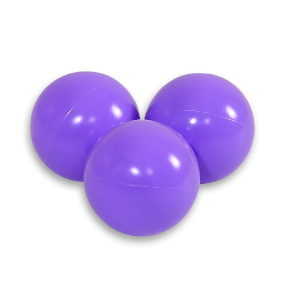 Plastic balls for the dry pool 50pcs - lawender