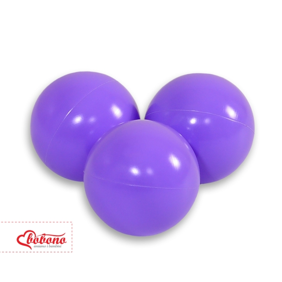 Plastic balls for the dry pool 50pcs - lawender