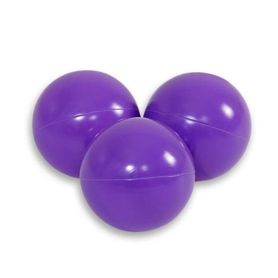 Plastic balls for the dry pool 50pcs - lilac