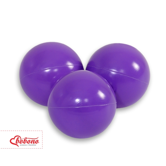 Plastic balls for the dry pool 50pcs - lilac