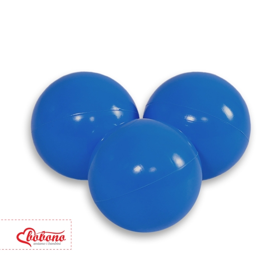 Plastic balls for the dry pool 50pcs - navy blue