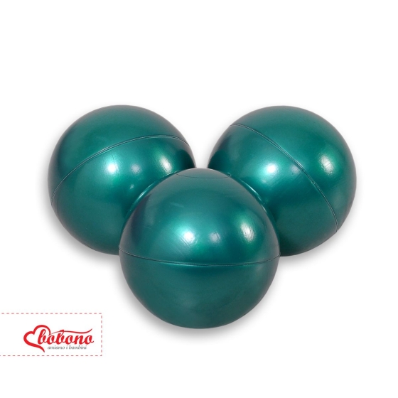Plastic balls for the dry pool 50pcs - pearl green