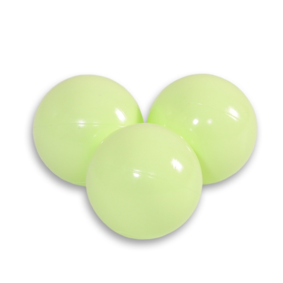 Plastic balls for the dry pool 50pcs - pistachio