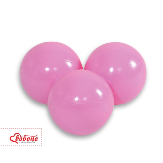 Plastic balls for the dry pool 50pcs - powder pink