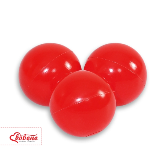 Plastic balls for the dry pool 50pcs - red
