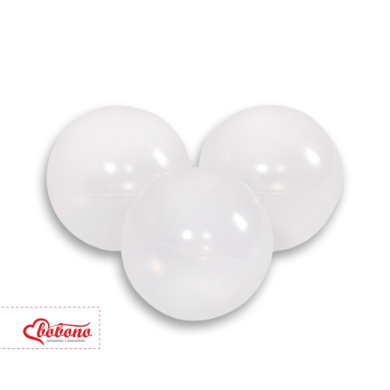 Plastic balls for the dry pool 50pcs - transparent