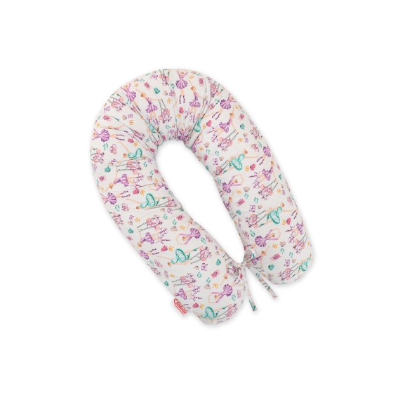 Pregnancy pillow - ballerinas lilac