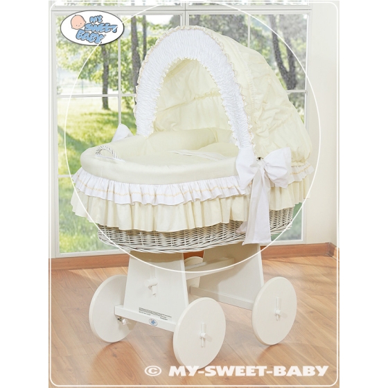 Replacement Cover set 4 pcs for Moses Masket/Wicker crib no. 58962-135 or 78962-135