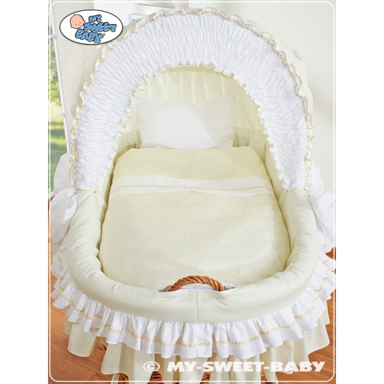 Replacement Cover set 4 pcs for Moses Masket/Wicker crib no. 58962-135 or 78962-135