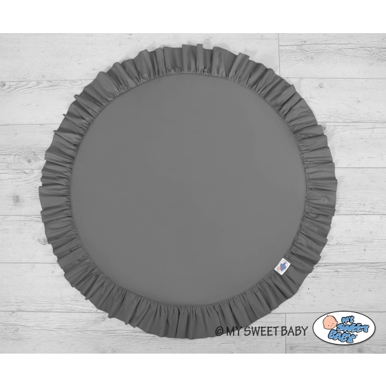 Set: Hanging canopy + Floor play mat- anthracite