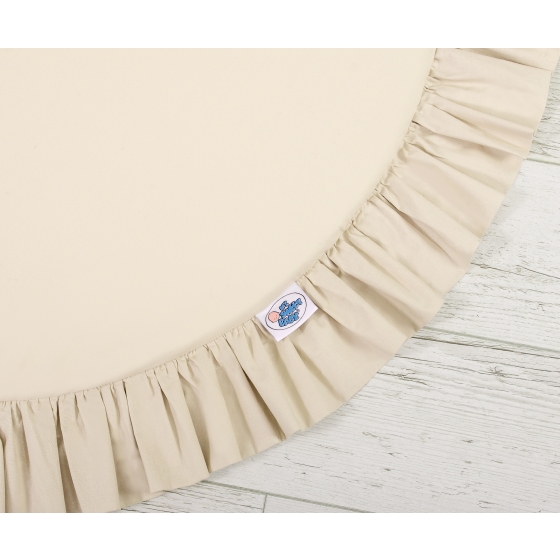 Set: Hanging canopy + Floor play mat- beige