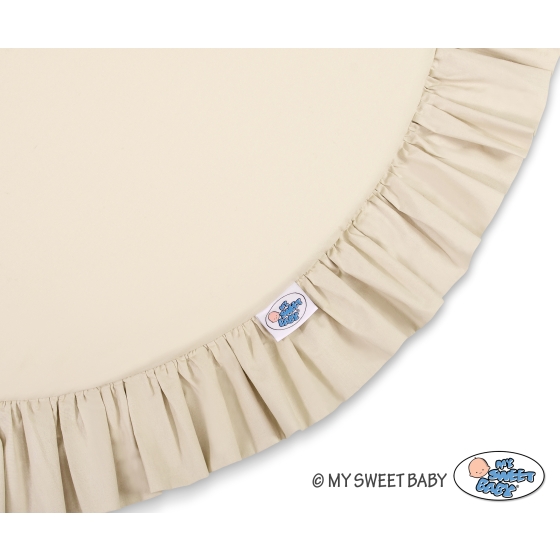 Set: Hanging canopy + Floor play mat- beige