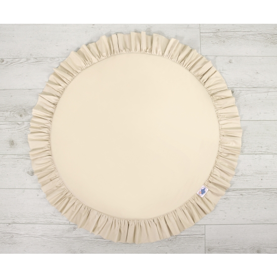 Set: Hanging canopy + Floor play mat- beige