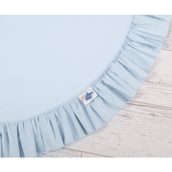 Set: Hanging canopy + Floor play mat- blue