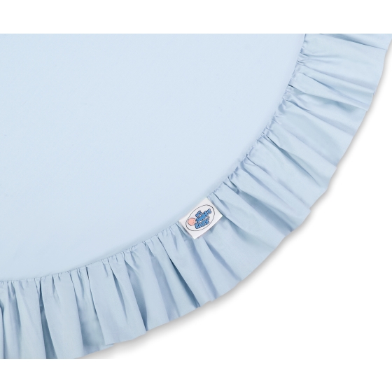 Set: Hanging canopy + Floor play mat- blue