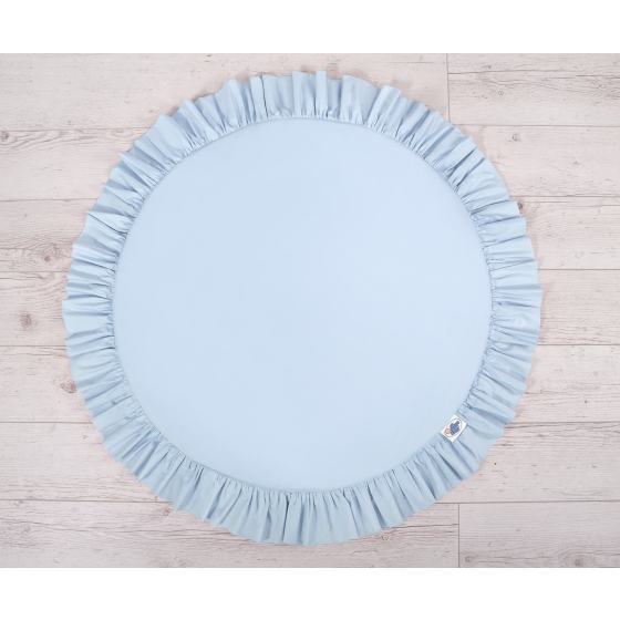 Set: Hanging canopy + Floor play mat- blue