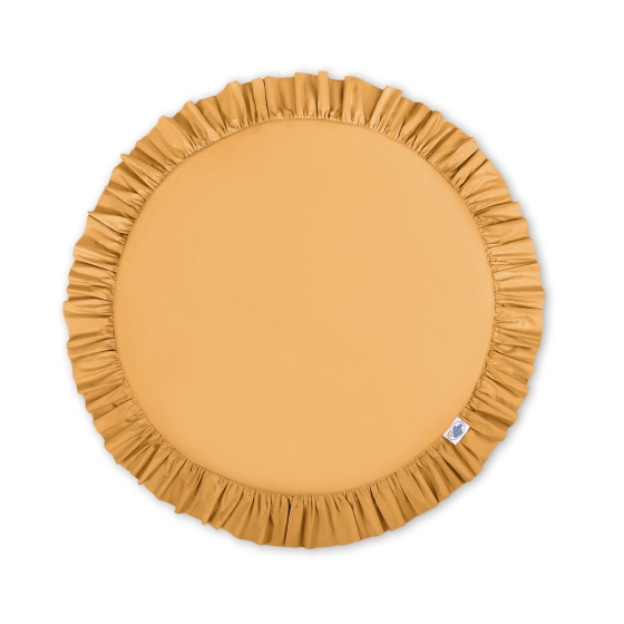 Set: Hanging canopy + Floor play mat- honey yellow