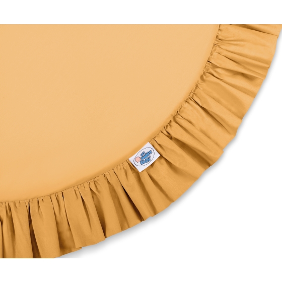 Set: Hanging canopy + Floor play mat- honey yellow