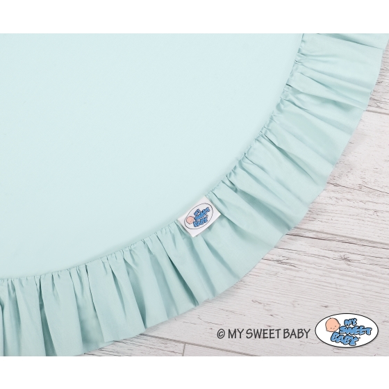 Set: Hanging canopy + Floor play mat- mint