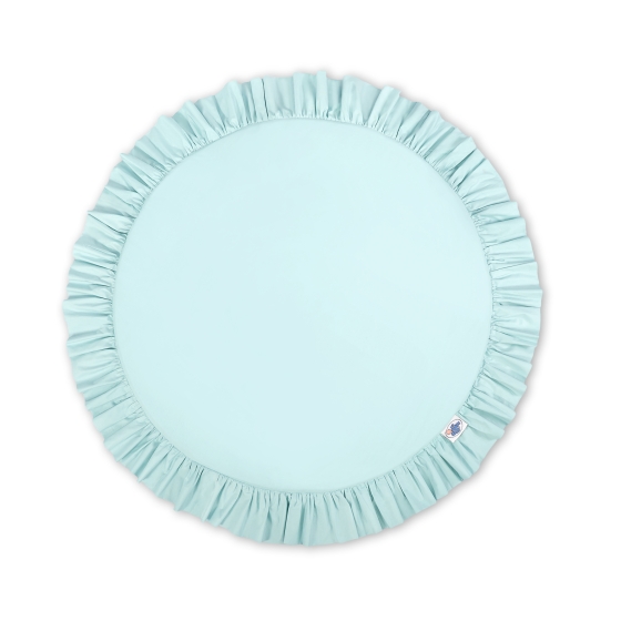 Set: Hanging canopy + Floor play mat- mint